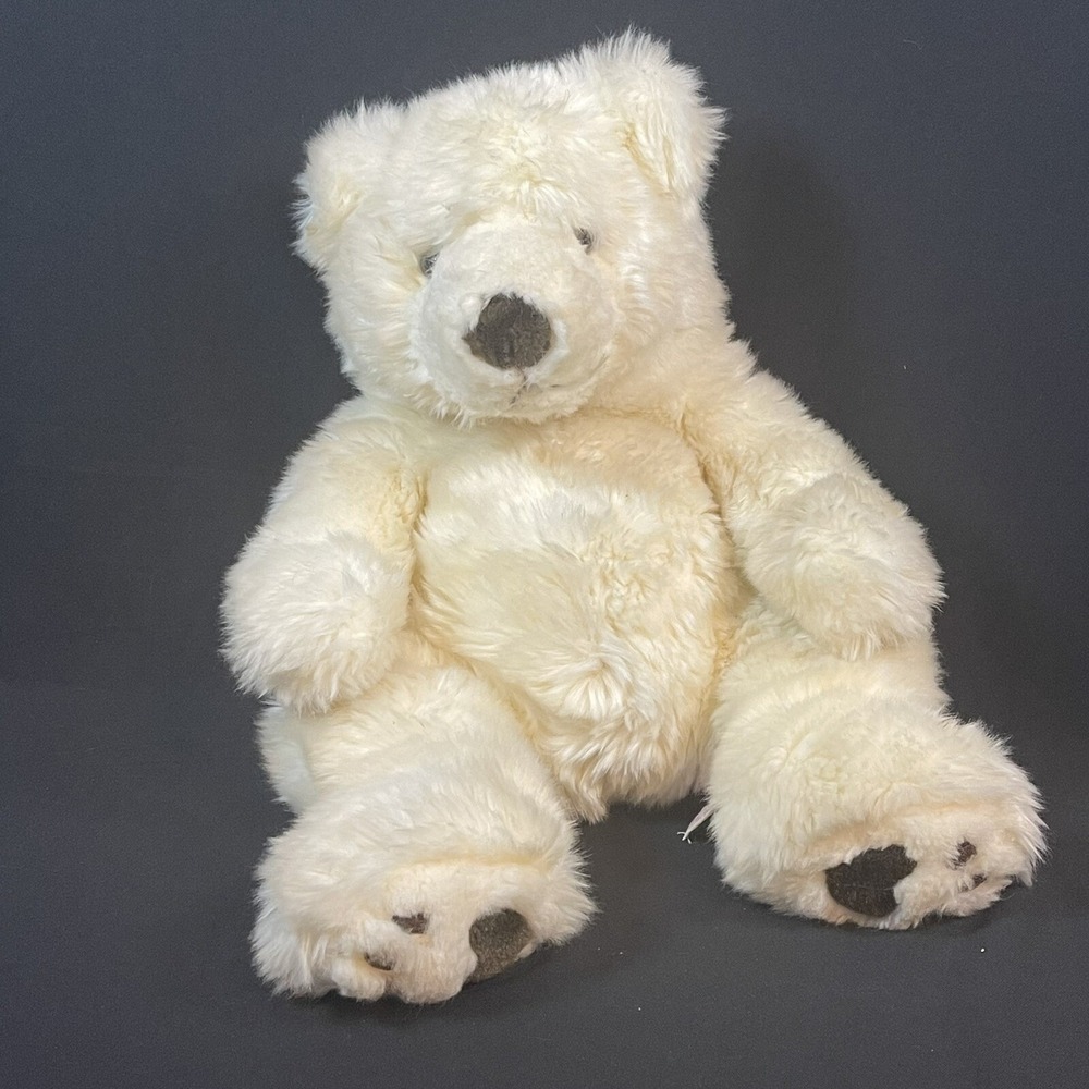 Russ Berrie Creamsicle Polar Bear Mama Plush 15 in 4722 Russ Baby HTF